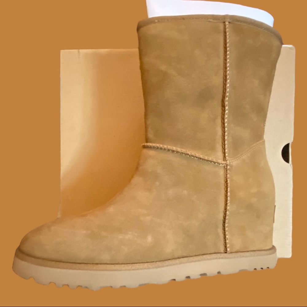 UGG Women’s Classic Femme Short Wedge boot